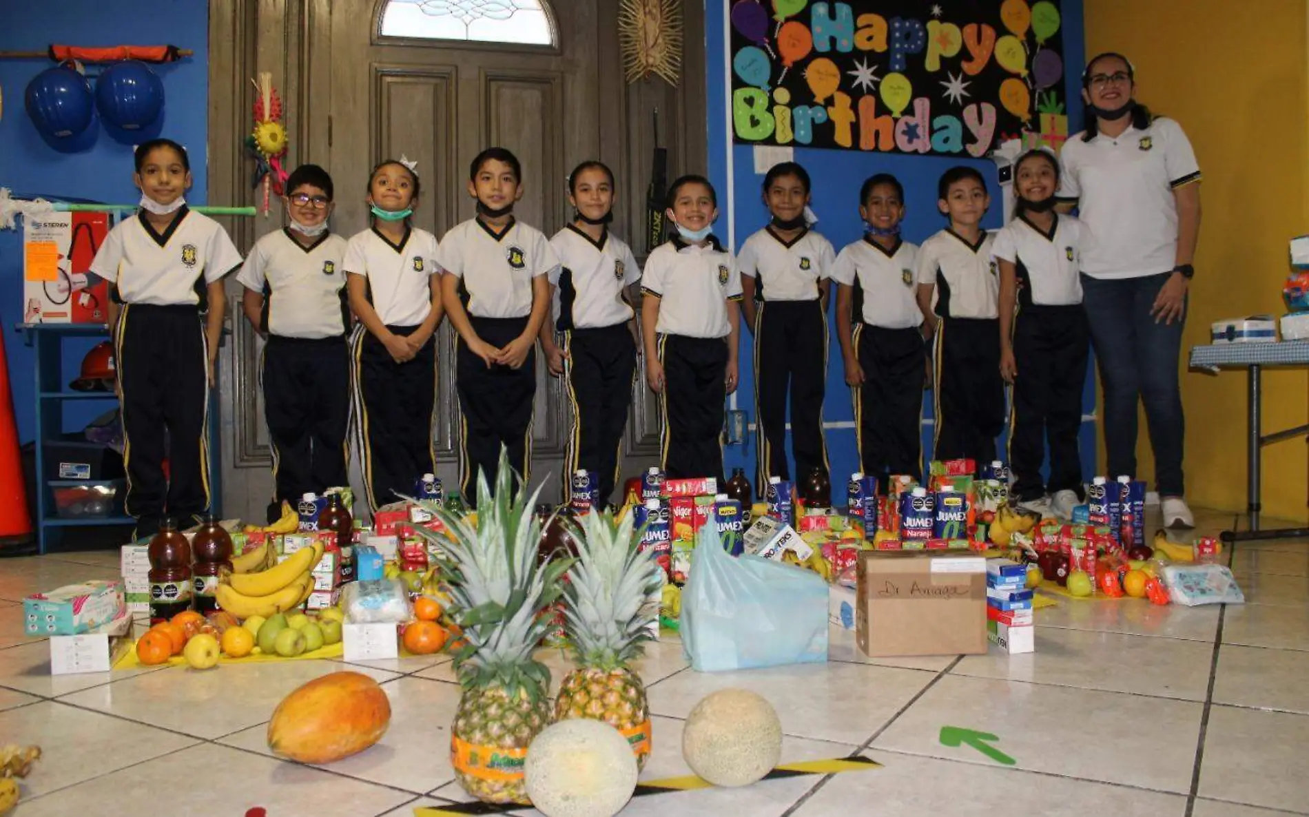 Niños de Ciudad Madero llevan ayuda a hospital conoce a Los Frutitos Carmen Jiménez (1)